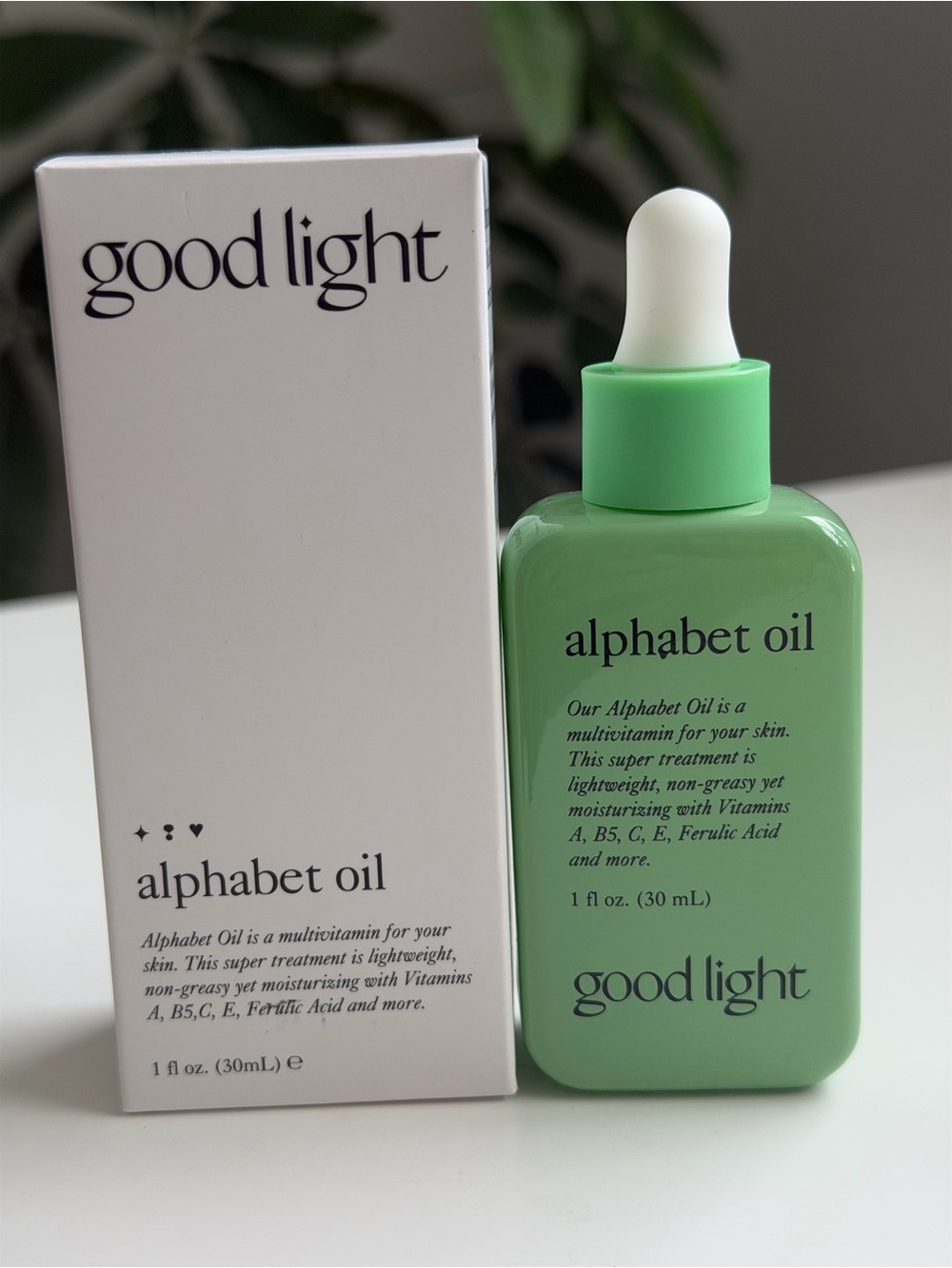 Good Light Alphabet Oil Multivitamin Face Oil 1 oz / 30 mL – New in Box